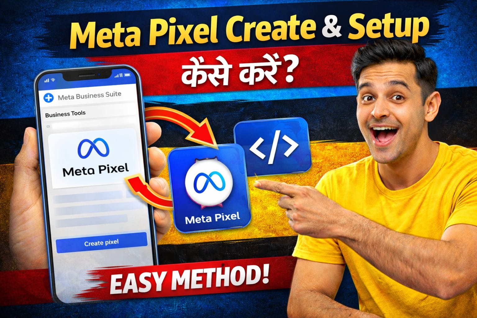 How to create & setup meta pixel ??